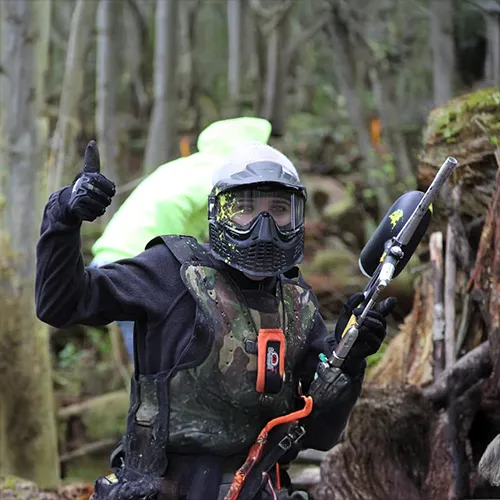 paintball makes for exciting birthday parties at North East Adventure